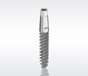 One одноэтапный имплантат поверхность SLA

Одноэтапный имплантат конусообразной формы.
